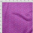 thumbnail image 4 of oneOone Velvet Magenta Fabric Abstracts Sewing Material Print Fabric By The Yard 58 Inch Wide, 4 of 5