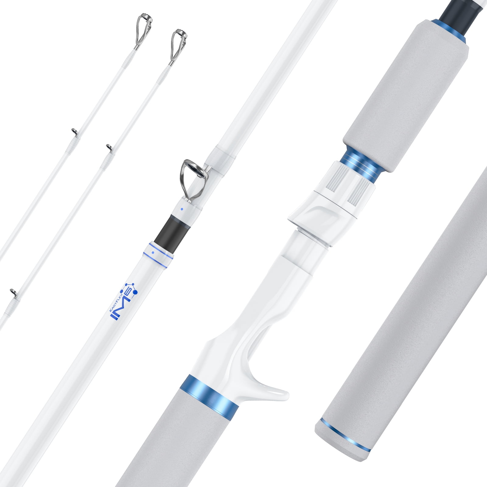 KastKing Travel Fishing Rods, Portable 4/5 Piece Spinning & Casting Rods, Extra Twin-Tip- Centron Lite