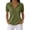 Army Green -BT31, variant on Inglocry Women's Waffle Polos Golf Shirts Short Sleeve V Neck T-Shirt Summer Casual Tennis Work Athletic Tops Purple L