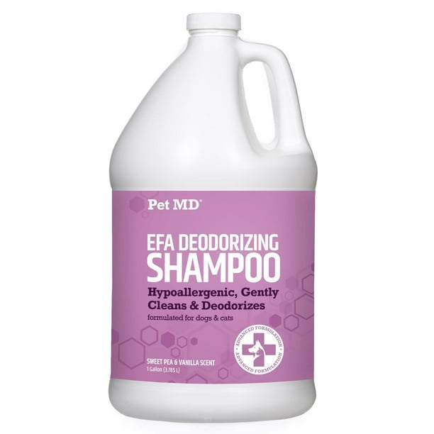 Hypoallergenic Deodorizing Shampoo for Dogs Cats Soothes Dry Itchy Flaky Skin Professional Grade 1 Gallon Walmart