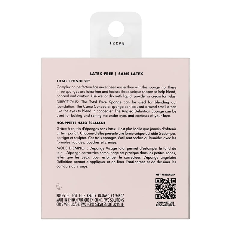 e.l.f. Total Sponge Set, 3-Piece photo 6