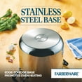 thumbnail image 3 of Farberware Classic Series 11 Quart Stainless Steel Stockpot with Lid, Induction Compatible, Metal Utensil and Dishwasher Safe, Stainless Steel, 3 of 10