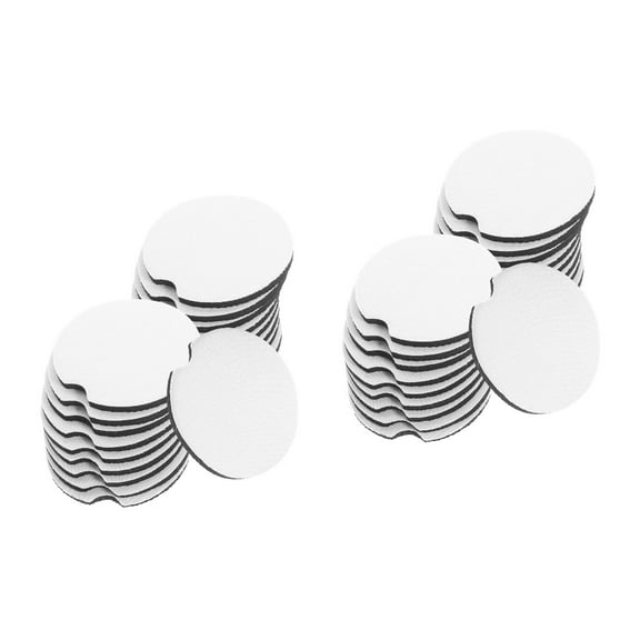 40 pcs Absorbent Cup Blank Coasters Sublimation Cup Coasters DIY Blank Coasters for Crafts