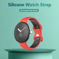 thumbnail image 4 of Correa de reloj de silicona engrosada Correa de reloj impermeable para Google Pixel Watch Universal Accesorios Electrónicos, 4 of 6