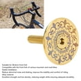 thumbnail image 3 of Bike Headset Top Cover, 28.6mm Bike Headset Stem Top Cap Unique Half Perforated Design Bike Front Fork Stem Top Cap for Mountain Road Bike Totem Pattern, 3 of 7