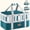 Green, variant on Norcho Insulated Double Decker Casserole Carrier, Expandable Lasagna Tote Bag for Hot/Cold Food, Fits 9" x 13" Baking Dish, Black-Flowers