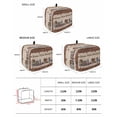 thumbnail image 2 of Farmhouse Toaster Cover 2 Slice, Small Kitchen Appliance Covers, Brown Country Star Berry Vintage Wood Grain Toaster Oven Cover with Loop, Bread Machine Cover Polyester Dust Cover Protection, 2 of 4