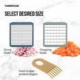 thumbnail image 5 of Farberware Professional Vegetable Chopper with Stainless Steel Blades and Container, 5 of 11
