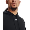 thumbnail image 3 of Sudadera con capucha Under Armour Rival de forro polar para hombre, talla XL y blanca, 3 of 5