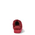 thumbnail image 2 of Joyspun Women's Faux Suede Platform Clog Slippers, 2 of 5