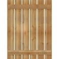 thumbnail image 5 of 34 3/4"W x 46"H TimberCraft Six 5 3/8" Boards Spaced Board-n-Batten Shutters, Rough Sawn Western Red Cedar (Per Pair), 5 of 13