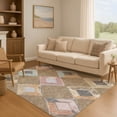 thumbnail image 7 of Addison Rugs Mayfield Premium Machine Washable Transitional Geometric Brown Rectangle Rug, 2'6" x 3'10", 7 of 7