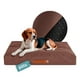 thumbnail image 1 of Cama Antiestrés de Foam para Perro Mediano y Gato, Colchoneta Lavable Esquimal (Café, 80x55 cm), 1 of 6