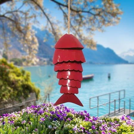 

Big Deals Items Dvkptbk Crafts Color Wind Chime Iron Outdoor Indoor Pendant Wind Chime