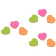 thumbnail image 5 of NUOLUX 9 pcs  Heart-shaped  Posted Self-Adhesive Paper Notes Facilitated Stickers Notepads, 5 of 6