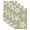 Seaweed Green, variant on Grey Starfish Coastal Kitchen Towels Set of 4, Nautical Summer Ocean Abstract Art Absorbent Dish Towels for Kitchen, Microfiber Hand Towel, Quick Drying Tea Towel for Cleaning Decorative Dishcloths