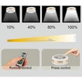 thumbnail image 3 of Luces LED con función de temporización, iluminación debajo de los gabinetes que funciona con batería y con modos regulables, fácil instalación mediante cintas adhesivas, garantía limitada de por, 3 of 5