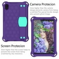 thumbnail image 2 of Dteck Case for Samsung Galaxy Tab A 8.4" SM-T307 2020 Released (8.4 inches),Shockproof Rubber EVA Kids Friendly Kickstand Case with Flexible Handle Strap ,Purple+Aqua, 2 of 5