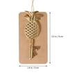 thumbnail image 2 of Raindrops Pineapple Beer Bottle Opener Keychain Multi-Functional Chocolate Color Accessory, 2 of 8