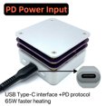 thumbnail image 2 of 65W PD Protocol Hot Plate Preheater OLED Display Printed Circuit Board Soldering Heating Plate Rework Station Preheating Platform Repairing Tools USB Type-C Interface, 2 of 9