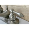 thumbnail image 4 of Kingston Brass Restoration Two Handle 4" Centerset Lavatory Faucet with Retail Pop-up, 4 of 5