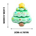 thumbnail image 3 of Leodye 3D Santa Christmas Refrigerator Magnets - DIY Decorative Stickers, 3 of 6