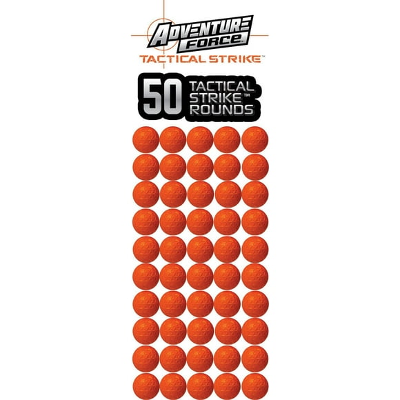 Adventure Force Tactical Strike 50 recharge ronde avec pochette de stockage de munitions 50 recharge ronde avec pochette pour munitions