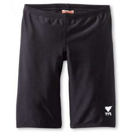UPC: 0036702461986 | TYR Sport Boys Solid Jammer Swim Suit Black 26