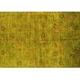 thumbnail image 1 of Ahgly Company Indoor Rectangle Oriental Yellow Industrial Area Rugs, 2' x 3', 1 of 4