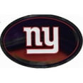 thumbnail image 1 of New York Giants Chrome Die Cut Oval Decal, 1 of 1