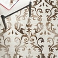 thumbnail image 6 of Safavieh Dip Dye Ernest Distressed Area Rug, Ivory/Chocolate, 3' x 5', 6 of 11
