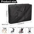 thumbnail image 2 of Bolsa para Guardar Sillas Uranshin Extra Grande 110x74x28 cm Negra, 2 of 7