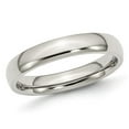 thumbnail image 1 of Bague de Mariage Confortable en Acier Inoxydable Biseauté 4mm pour Hommes, 1 of 6