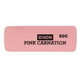 thumbnail image 4 of Dixon Pink Carnation Erasers, Medium, 2-5/16 x 13/16 x 7/17, 12 Per Pack, 3 Packs, 4 of 5