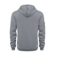 thumbnail image 4 of Evdexr Big and Tall Pullover Mens Tactical Quarter Zip Hoodies Fall Drawstring Long Sleeve Gym Hoodie Winter Multiple Pockets Military Zip Up Hoody Light Gray 3XL, 4 of 7