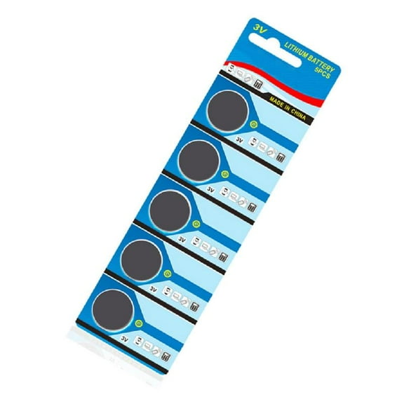 Pack of 5 CR1616 Button Batteries For Car Key Remote Controller 3V Lithium