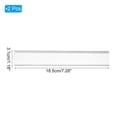 thumbnail image 2 of Unique Bargains Table Tennis Rubber Roller Table Tennis Roll Stick Bar Crystal DIY Sticky Tool for Racket, White 2 Pack, 2 of 5