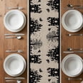 thumbnail image 6 of Halloween Table Runner - 60 Inch Long, Kitchen Dining Table Runner Dresser Scarves, Horror Pumpkins Halloween Witch Bat Castle Farmhouse Decor for Coffee Tables Wedding Party Banquet, 6 of 8