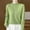 Green, variant on Turilly Fashion Women's Casual Semi High Neck Solid Color Loose Base Knitted Sweater