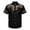 803Black33107, variant on MEZZALL Boys Western Cowboy Print Shirt Short Sleeve Button Down Lapel Shirts Casual Tops Children Youth Leisure Toddler Blouses Clothing