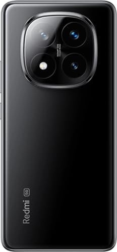 Xiaomi Redmi Note 14 Pro+ Plus 5G + 4G LTE (for T-Mobile, Mint, Tello, Metro) (256GB + 8GB) NFC 6.67" 120Hz 200MP Pro AI Camera Model 24115RA8EG Unlocked Dual Sim (Midnight Black)