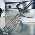 thumbnail image 5 of AME D'ESSENCE 22" Stainless Steel Wire Whip – Heavy-Duty French Whisk for Blending, Whisking, Beating, Stirring, and Mixing – Professional Kitchen Tool, 5 of 7