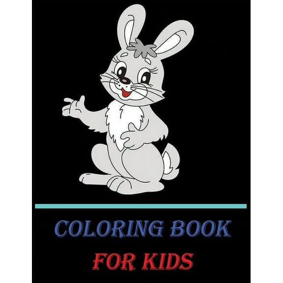 Coloring book for kids: This coloring book is perfect foryour children, Each design is printed on one side only, size 8., (Paperback)