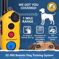 thumbnail image 5 of E-Collar EZ‑900 Easy Educator ½‑Mile Waterproof Remote Humane Dog Training Collar – Static, Vibration & Tone Modes, 5 of 5