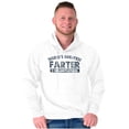thumbnail image 5 of Funny Greatest Farter I Mean Father Hoodie Hooded Sweatshirt Men Brisco Brands M, 5 of 6