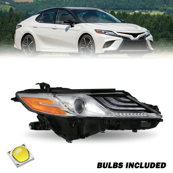 For 2018-2023 Toyota Camry XLE XSE Right Passenger LED DRL Headlight Lamp