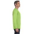 thumbnail image 3 of Jerzees Mens DRI-POWER Active Long Sleeve Crew T-Shirt, L, Neon Green, 3 of 3
