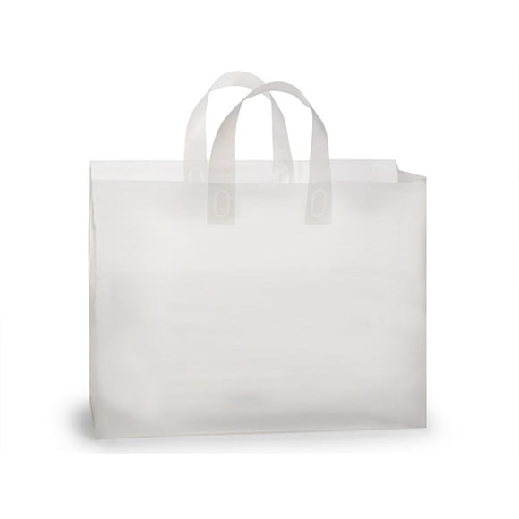 Clear Plastic Bags Handles