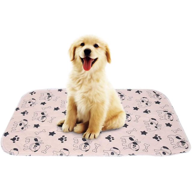 Tapis d'Entraînement Lavable pour Chien Réutilisable Imperméable Tapis de Pipi pour Chiot Absorption Rapide Tapis d'Incontinence pour Chiens Intérieur Extérieur Voyage en Voiture (40 60cm)
