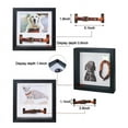 thumbnail image 4 of Pet Picture Frame Memorial - Dog Sentiment for Loss of Gifts Collar Remembrance Black, 4 of 7